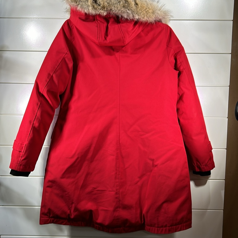 Pendleton Bachelor Coyote Fur Trim Duck Down Jacket XS TP - Picture 12 of 12